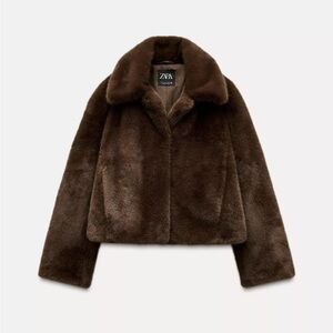 Zara Faux Fur Jacket
